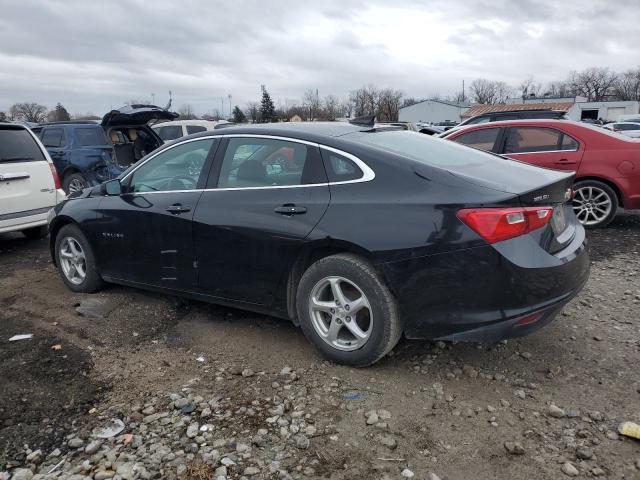 1G1ZB5ST2HF138758 - 2017 CHEVROLET MALIBU LS BLACK photo 2