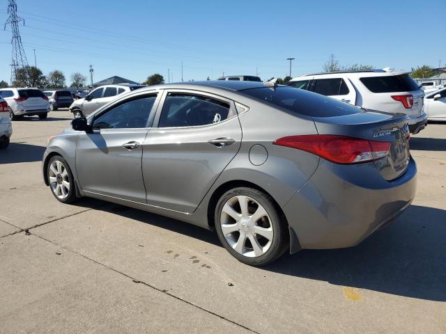 5NPDH4AE7DH444139 - 2013 HYUNDAI ELANTRA GLS GRAY photo 2