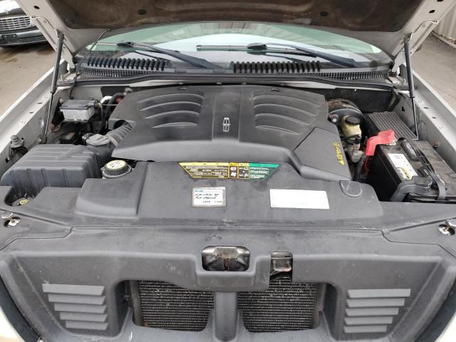 5LMEU78H23ZJ00297 - 2003 LINCOLN AVIATOR ვერცხლისფერი ფოტო 11