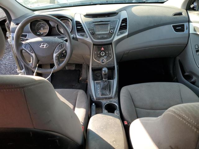 KMHDH4AE7FU321896 - 2015 HYUNDAI ELANTRA SE GRAY photo 8