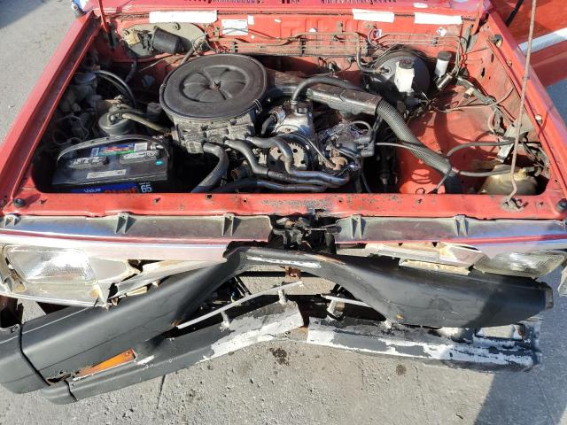 JM2UF1117H0507899 - 1987 MAZDA B2000 RED photo 11