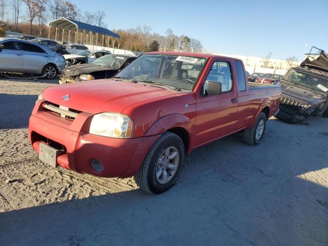 1N6DD26S81C365355 - 2001 NISSAN FRONTIER KING CAB XE RED photo 1