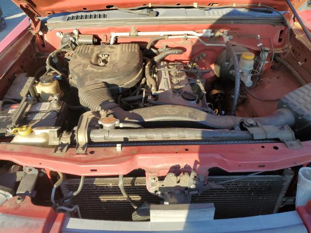 1N6DD26S81C365355 - 2001 NISSAN FRONTIER KING CAB XE RED photo 11