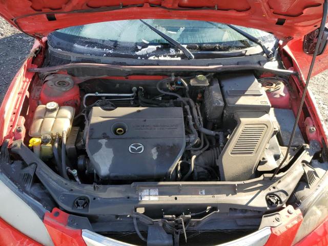 JM1BK12FX81837693 - 2008 MAZDA 3 I RED photo 11