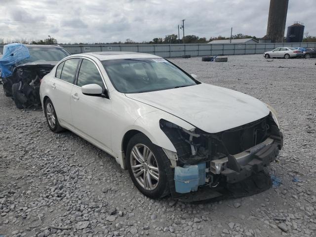 JN1CV6AP4DM718360 - 2013 INFINITI G37 BASE WHITE photo 4