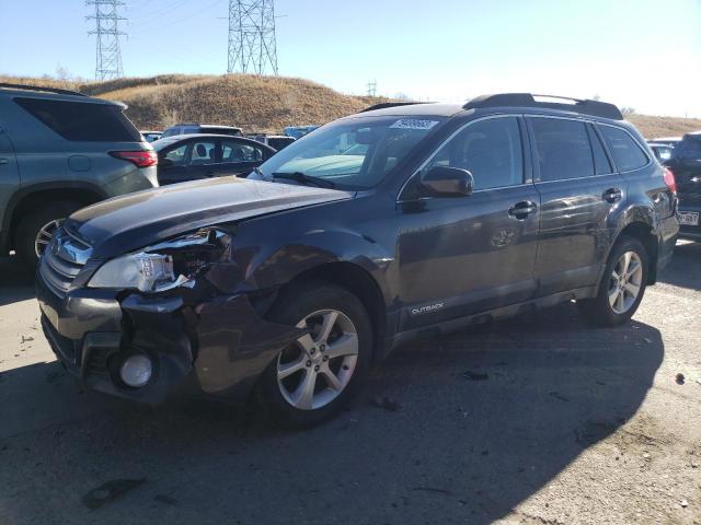 4S4BRBJC6D3254153 - 2013 SUBARU OUTBACK 2.5I LIMITED GRAY photo 1