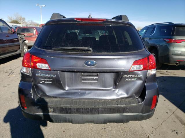 4S4BRBJC6D3254153 - 2013 SUBARU OUTBACK 2.5I LIMITED GRAY photo 6