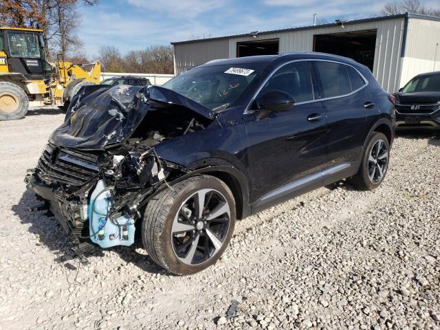 LRBFZPR44MD136806 - 2021 BUICK ENVISION ESSENCE BLACK photo 1