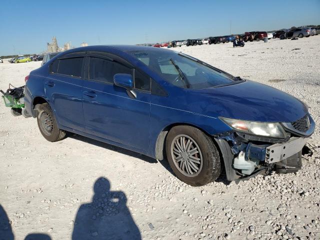 19XFB2F5XEE044119 - 2014 HONDA CIVIC LX BLUE photo 4