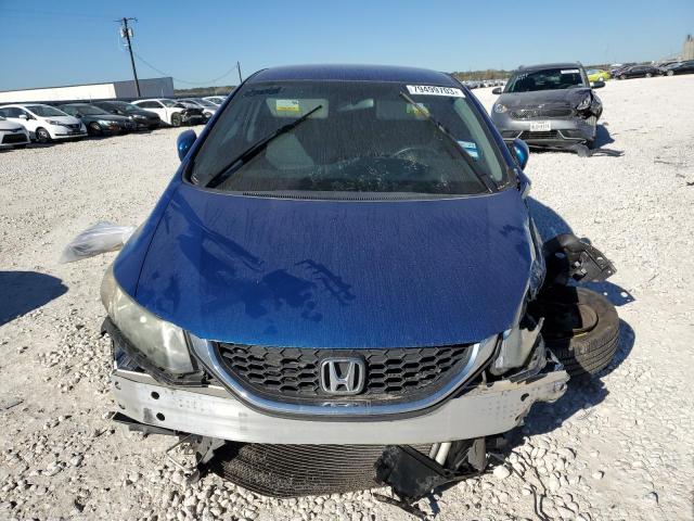 19XFB2F5XEE044119 - 2014 HONDA CIVIC LX BLUE photo 5