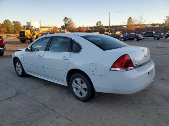 2G1WB5EK0A1188898 - 2010 CHEVROLET IMPALA LT WHITE photo 2