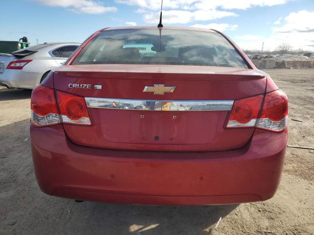 1G1PJ5S91B7296444 - 2011 CHEVROLET CRUZE ECO RED photo 6