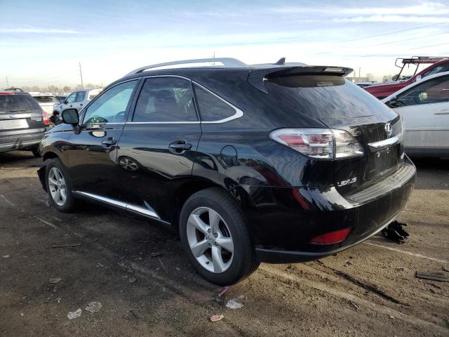 2T2BK1BA3AC033236 - 2010 LEXUS RX 350 BLACK photo 2