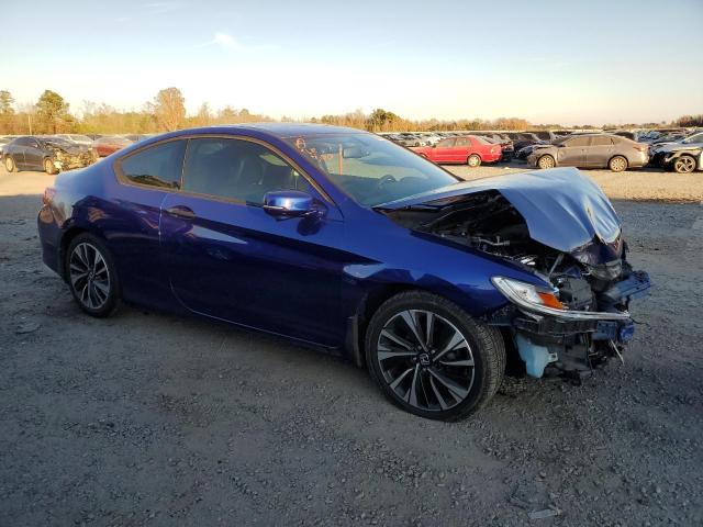 1HGCT1B89GA011050 - 2016 HONDA ACCORD EXL BLUE photo 4