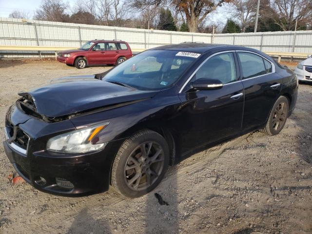 1N4AA5AP2EC460959 - 2014 NISSAN MAXIMA S BLACK photo 1