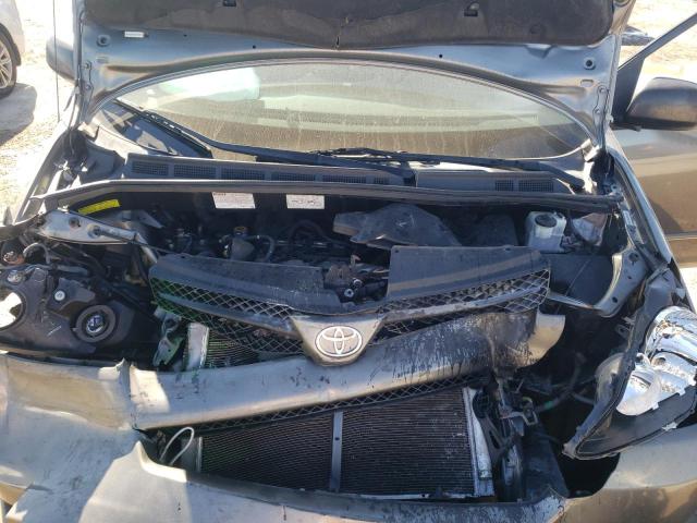 5TDZA23C74S177685 - 2004 TOYOTA SIENNA CE GRAY photo 12