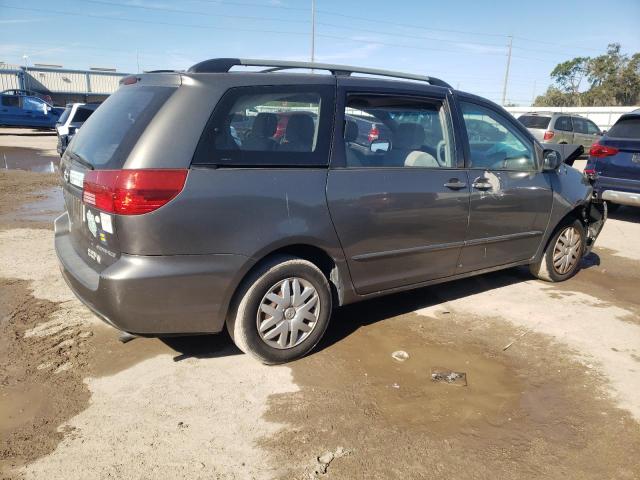 5TDZA23C74S177685 - 2004 TOYOTA SIENNA CE GRAY photo 3