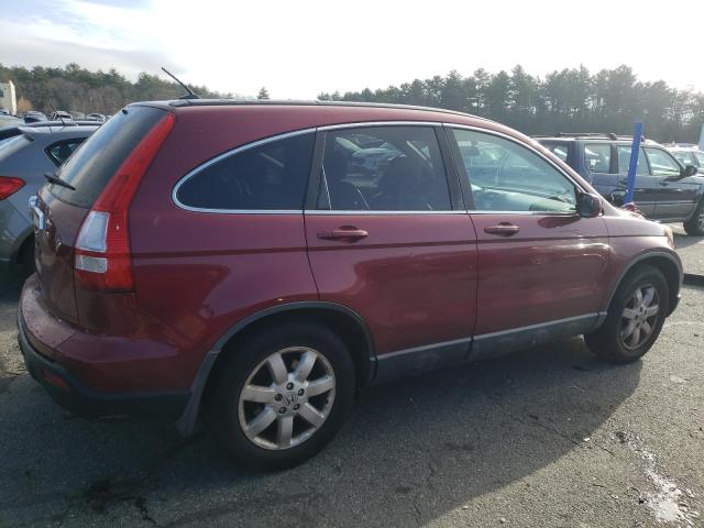 5J6RE48708L028273 - 2008 HONDA CR-V EXL RED photo 3