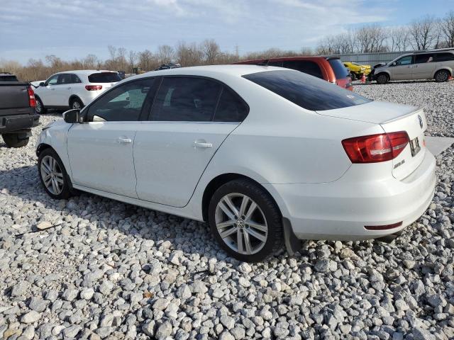 3VWLA7AJ9FM291689 - 2015 VOLKSWAGEN JETTA TDI WHITE photo 2