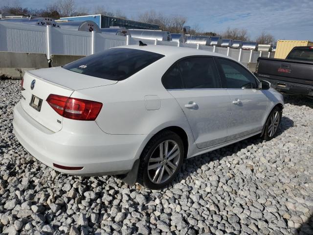 3VWLA7AJ9FM291689 - 2015 VOLKSWAGEN JETTA TDI WHITE photo 3