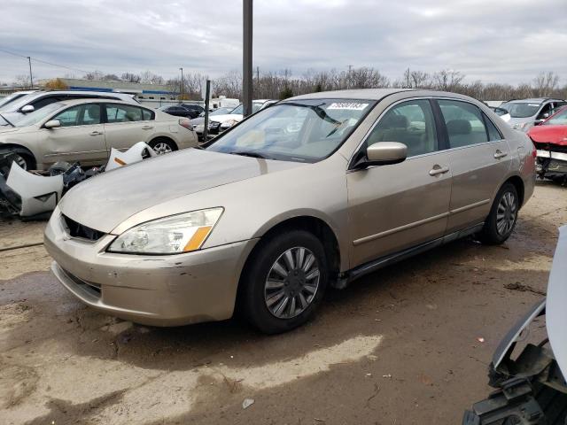 3HGCM56445G710368 - 2005 HONDA ACCORD LX CREAM photo 1