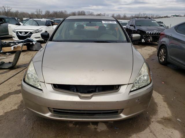 3HGCM56445G710368 - 2005 HONDA ACCORD LX CREAM photo 5