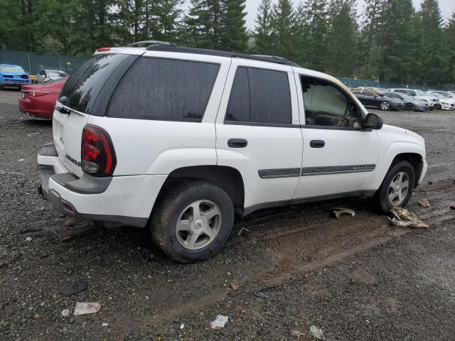 1GNDT13S622231947 - 2002 CHEVROLET TRAILBLAZE WHITE photo 3