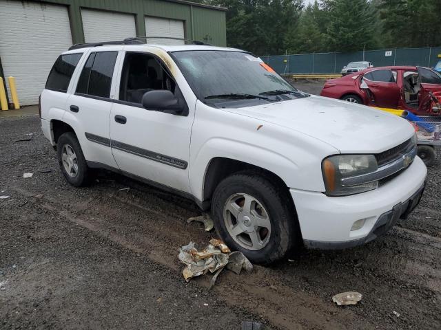 1GNDT13S622231947 - 2002 CHEVROLET TRAILBLAZE WHITE photo 4