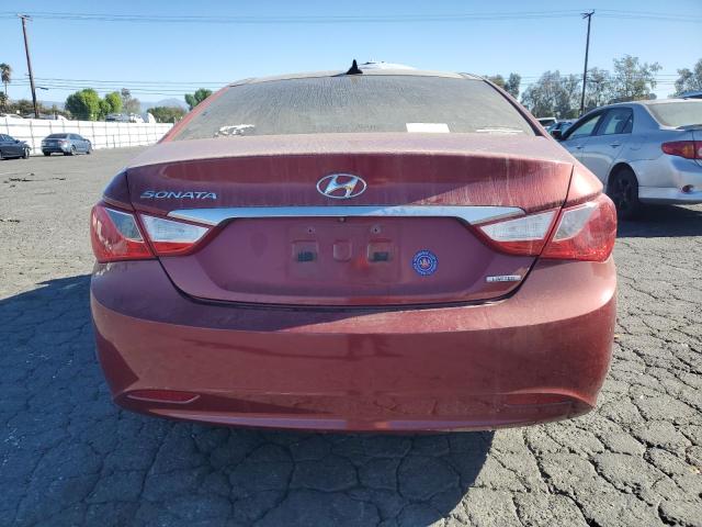 5NPEC4AC4CH361610 - 2012 HYUNDAI SONATA SE RED photo 6