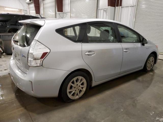 JTDZN3EU9EJ015250 - 2014 TOYOTA PRIUS V SILVER photo 3