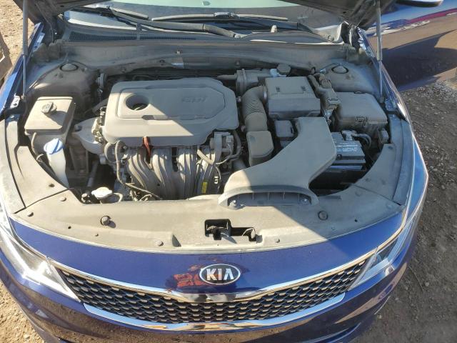 5XXGU4L39JG219135 - 2018 KIA OPTIMA EX BLUE photo 11