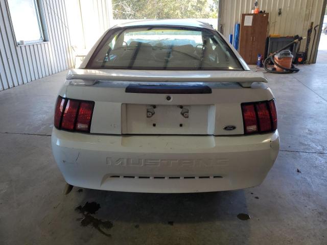 1FAFP40463F351230 - 2003 FORD MUSTANG WHITE photo 6
