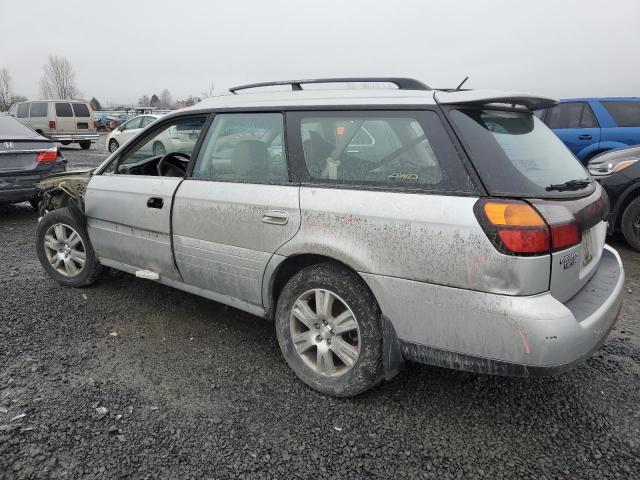 4S3BH896247621664 - 2004 SUBARU LEGACY OUTBACK H6 3.0 VDC SILVER photo 2