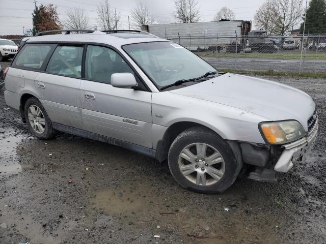 4S3BH896247621664 - 2004 SUBARU LEGACY OUTBACK H6 3.0 VDC SILVER photo 4