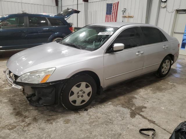 1HGCM564X5L002886 - 2005 HONDA ACCORD LX SILVER photo 1