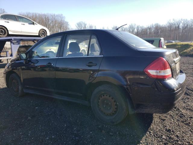 3N1BC11E78L357788 - 2008 NISSAN VERSA S BLACK photo 2