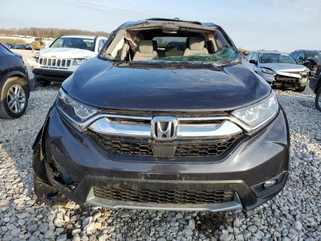 5J6RW2H57HL051520 - 2017 HONDA CR-V EX GRAY photo 5