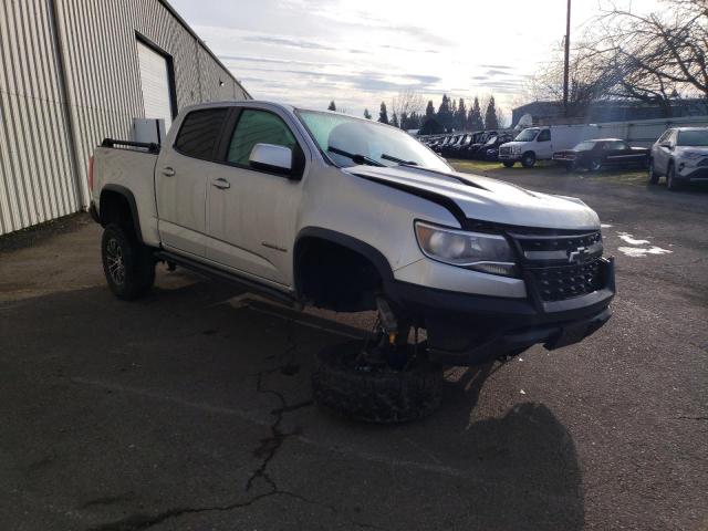 1GCGTEEN1K1353318 - 2019 CHEVROLET COLORADO ZR2 SILVER photo 4