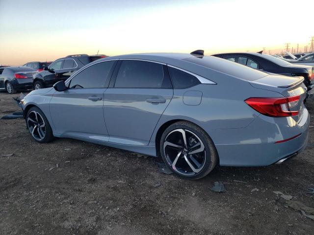 1HGCV2F32MA005827 - 2021 HONDA ACCORD SPORT Серый фото 2