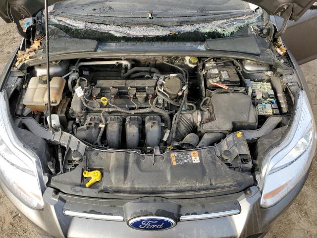 1FADP3K2XEL371126 - 2014 FORD FOCUS SE GRAY photo 11