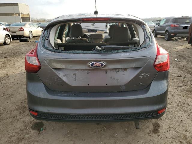 1FADP3K2XEL371126 - 2014 FORD FOCUS SE GRAY photo 6