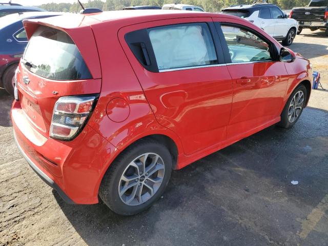 1G1JD6SB3J4116189 - 2018 CHEVROLET SONIC LT RED photo 3