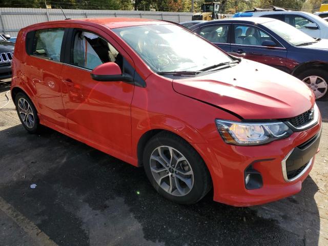 1G1JD6SB3J4116189 - 2018 CHEVROLET SONIC LT RED photo 4