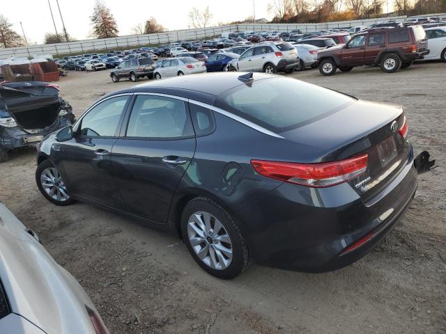 5XXGU4L33JG271974 - 2018 KIA OPTIMA EX BLUE photo 2