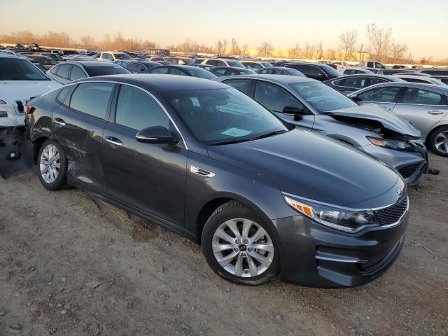 5XXGU4L33JG271974 - 2018 KIA OPTIMA EX BLUE photo 4