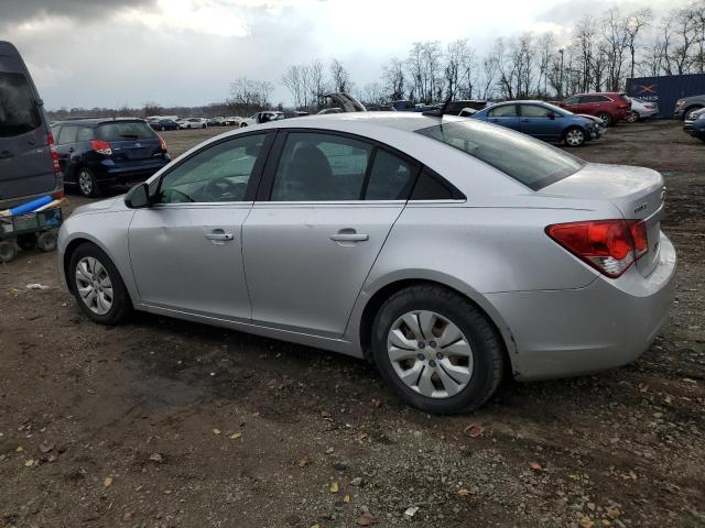 1G1PC5SH6C7179400 - 2012 CHEVROLET CRUZE LS SILVER photo 2