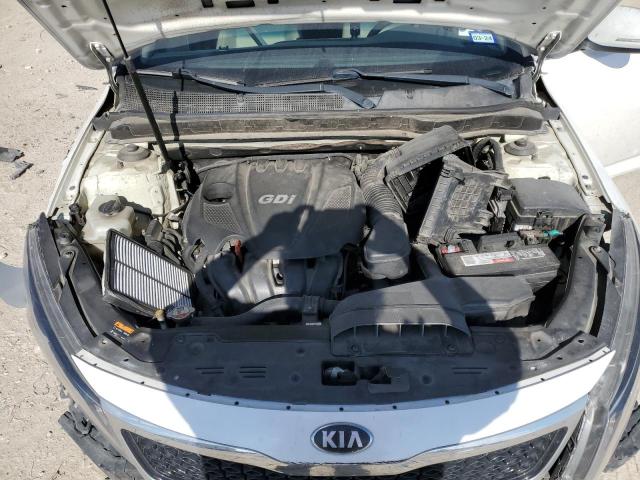 KNAGM4A73E5453199 - 2014 KIA OPTIMA LX WHITE photo 11