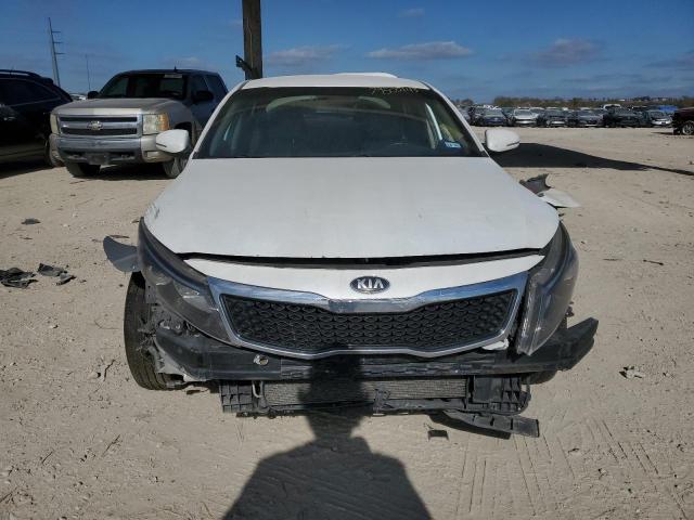 KNAGM4A73E5453199 - 2014 KIA OPTIMA LX WHITE photo 5