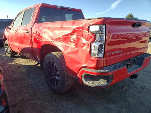 1GCPABEK7NZ587740 - 2022 CHEVROLET SILVERADO C1500 CUSTOM RED photo 2