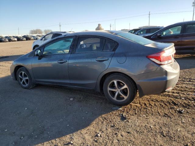 19XFB2F83DE074894 - 2013 HONDA CIVIC EX GRAY photo 2